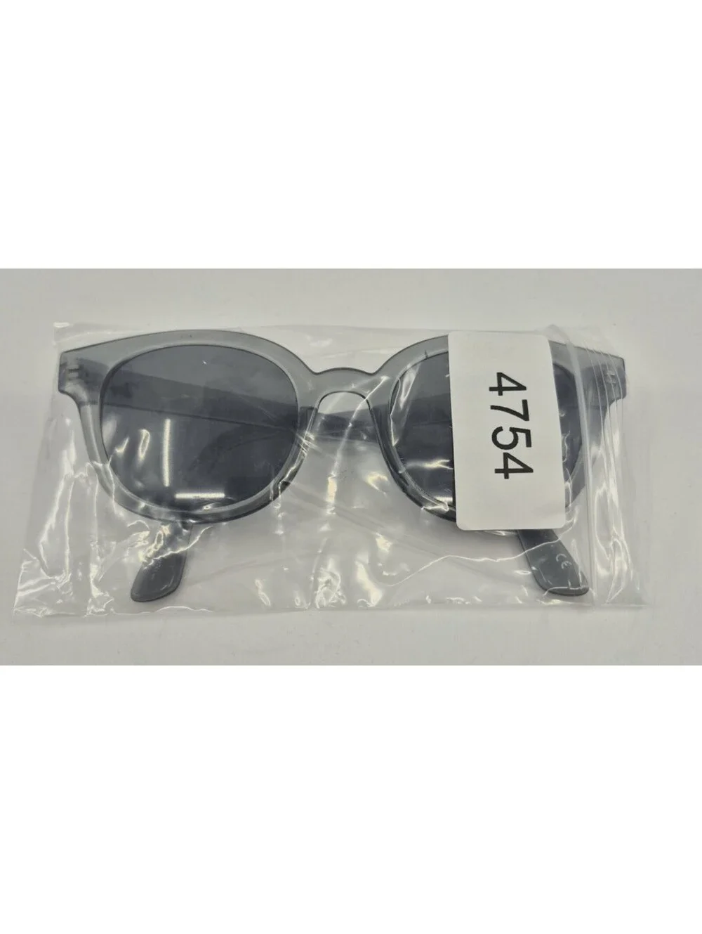 RAY BAN RB 4324 64504E Eyeglasses Polished Transparent Grey 50-21-150 2N
